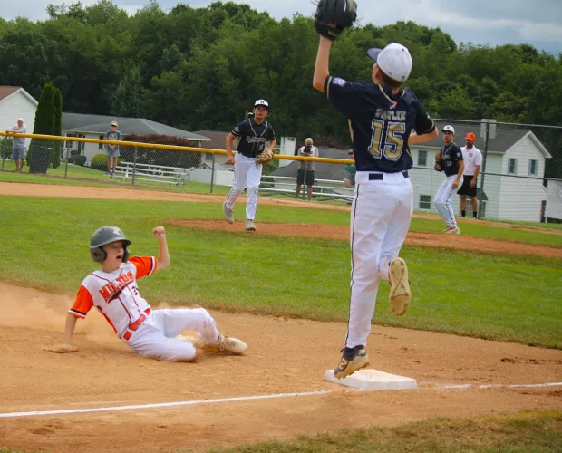 Milton majors suffer elimination loss to Hollidaysburg, end summer at states